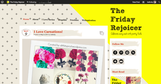 The Friday Rejoicer   Celebrate every week with pretty finds
